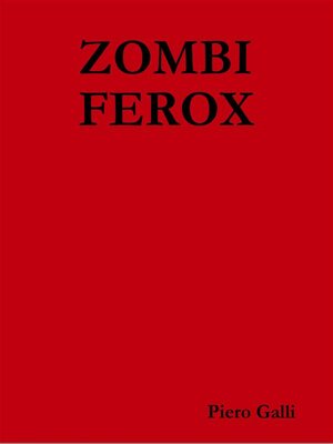 cover image of Zombi Ferox